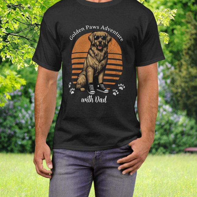 T-shirt Golden Paws Adventure (Créateur téléchargé)