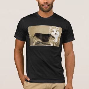 T-shirt Golden Ratio Corgi Fibonacci Spiral Math Tee