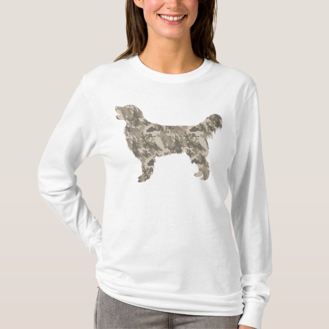 T-shirt Golden retriever (Devant)
