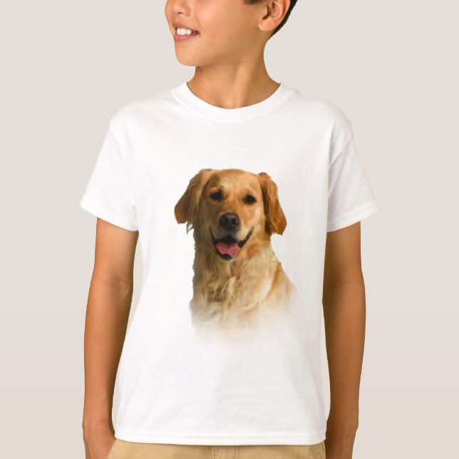 T-shirt Golden retriever (Devant)