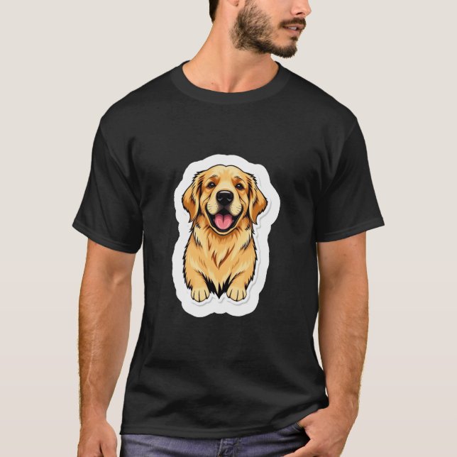 T-shirt Golden Retriever (Devant)