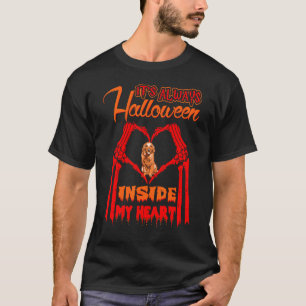 T-shirt Golden Retriever dans mon coeur