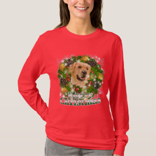 T-shirt Golden retriever de Joyeux Noël