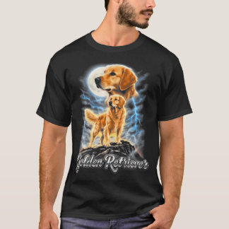 T-shirt Golden Retriever - Golden Retriever Clair de Lune