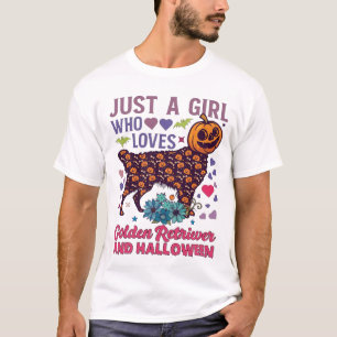 T-shirt Golden Retriever Halloween_1