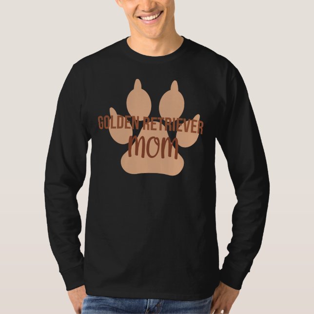 T-shirt Golden Retriever Maman Chiens du Labrador (Devant)
