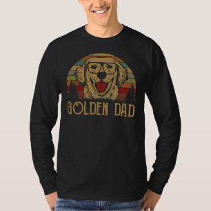 T-shirt Golden Retriever Papa Vintage