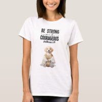 Golden Retriever Priest Soyez fort et courageux