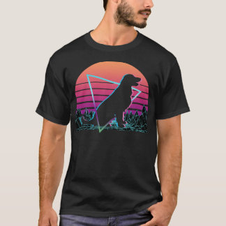 T-shirt Golden Retriever Retro Premium 