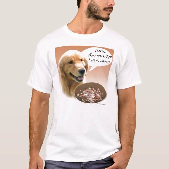 T-shirt Golden Retriever Turquie (Devant)