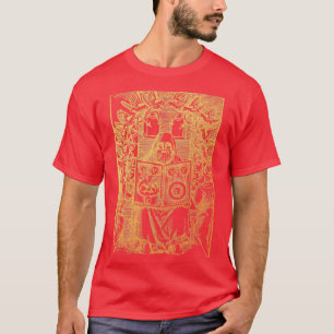 T-shirt Golden Vintage Hermes Trismegistus Alchemy