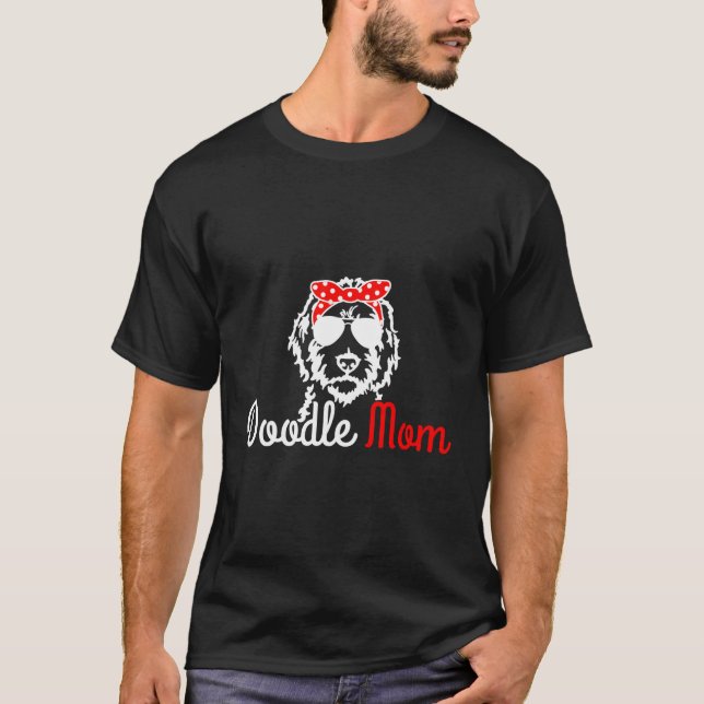 T-shirt Goldendoodle Doodle Maman Labradoodle Chien Golden (Devant)