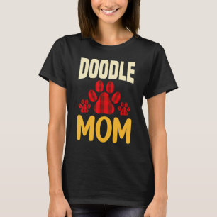 T-shirt Goldendoodle Maman Doodle Maman Maman Mignonne Chi