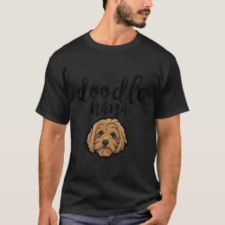 T-shirt Goldendoodle Nana Doodle Maman Goldendoodle