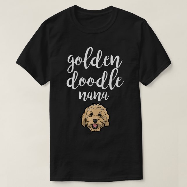 T-shirt Goldendoodle Nana Golden Doodle Grandma (Design devant)