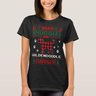 T-shirt Goldendoodle Noël Pyjama Chemise Noël laid