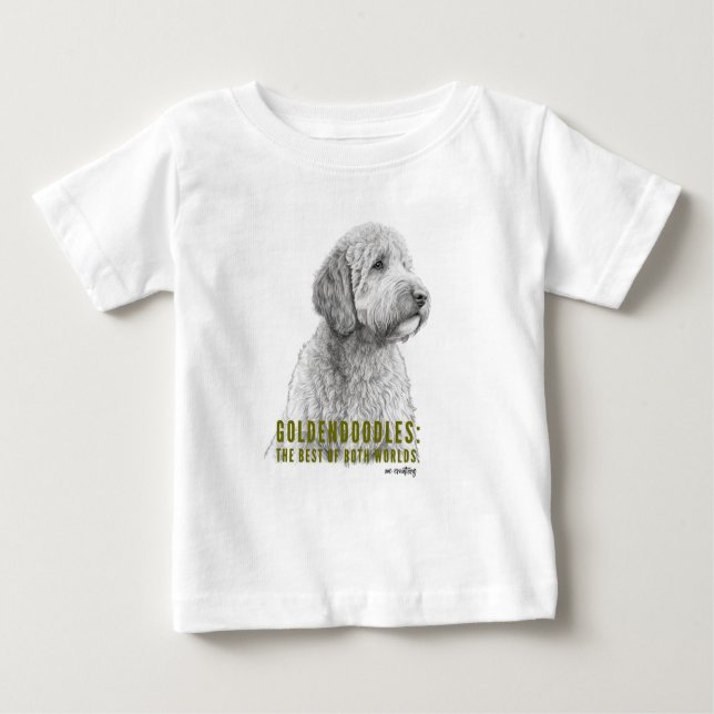 T-shirt Goldendoodle pour enfants (Devant)