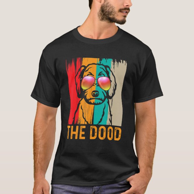 T-shirt Goldendoodle The Dood (Devant)