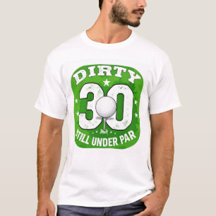 T-shirt Golf 30e anniversaire pour golfeur