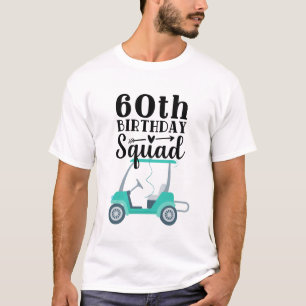 T-shirt Golf 60e anniversaire Squad