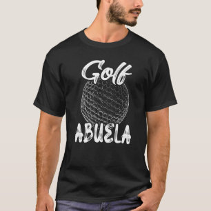 T-shirt Golf Abuela Femmes Golf Golf Ball Player Famille M