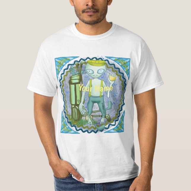 T-shirt Golf Alien (Devant)