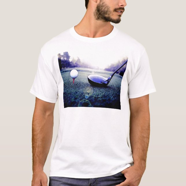 T-shirt Golf Ball & Bat (Devant)