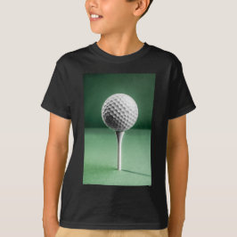 T-shirt Golf Ball on Tee