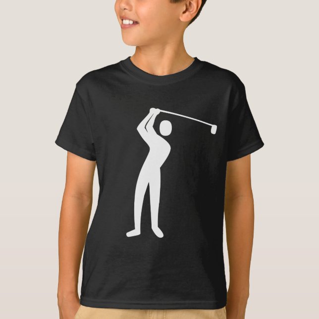 T-shirt Golf - Blanc (Devant)