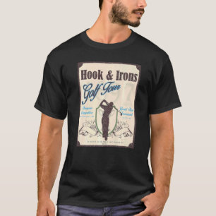 T-shirt Golf Club 1897 Tournoi Golfing Golfing Tee - shirt