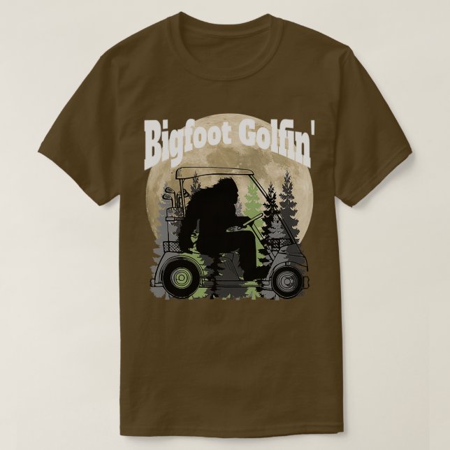T-shirt Golf de Bigfoot Golf Golf Golfs Golf (Design devant)