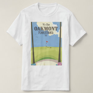 T-shirt Golf d'Oakmont Pennsylvania