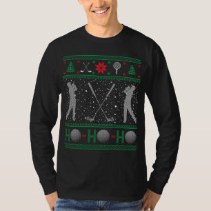 T-shirt golf drôle Vilain Sweaters de Noël