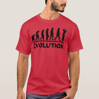 T-shirt Golf Evolution Funny Cadeau Humour de golf cadeaux