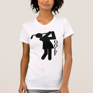 T-shirt Golf féminin - Symbole de golf
