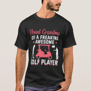 T-shirt Golf Grand-mère Joueur de golf Grand-mère Thème Go