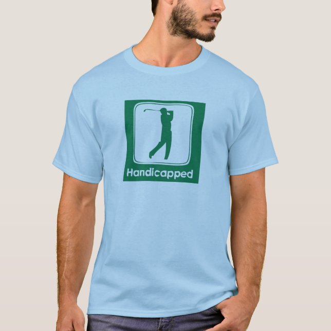 T-shirt Golf handicapé (Devant)