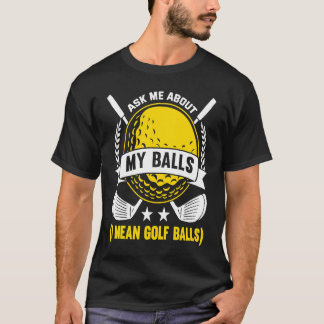 T-shirt Golf Joueur entraîneur Golfeur 8