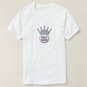T-shirt Golf King Fête des pères Dadism Cadeau