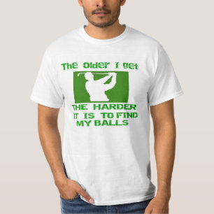 T-shirt Golf-Le plus ancien j'obtiens