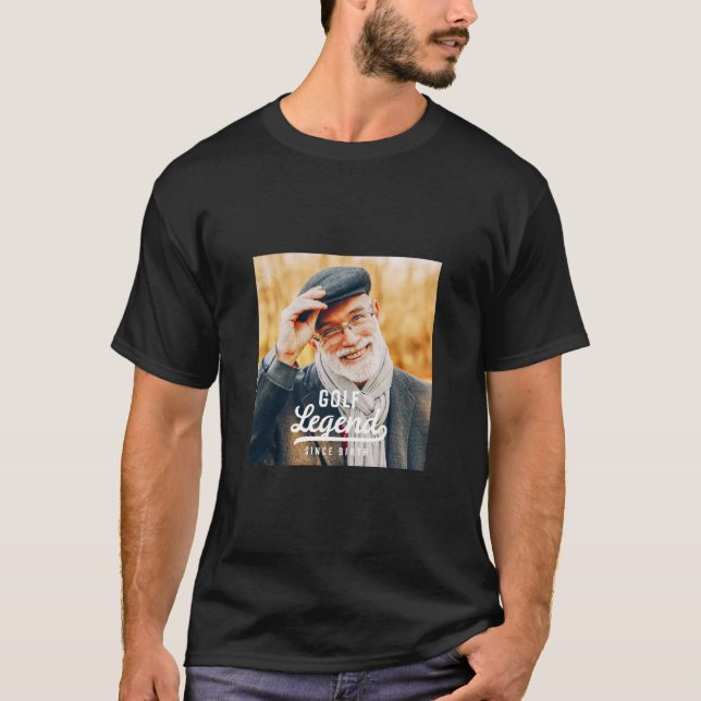 T-shirt Golf Légende depuis la naissance Amusante Moderne  (Devant)