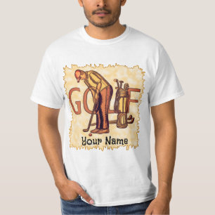 T-shirt Golf Man Letters golf