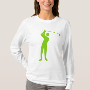 T-shirt Golf - Martian Green