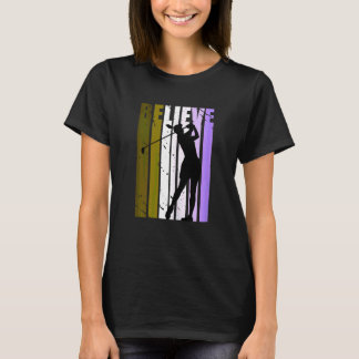 T-shirt Golf mignonne Anniversaire Femme Filles Enfants En