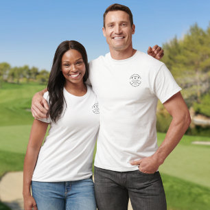 T-shirt Golf Moderne Classique Personnalisé Trou en Un