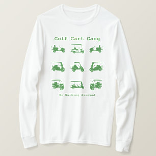 T-shirt Golf Panier Gang Funny Golf Lover Cadeau