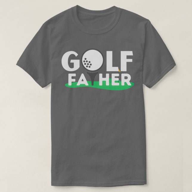 T-shirt Golf père A sA pour amateur de golf pour papa (Design devant)