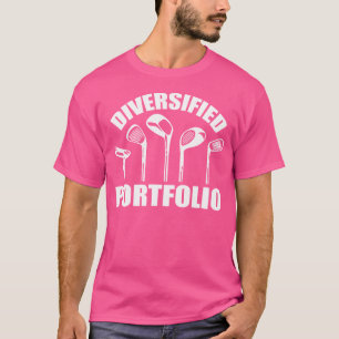 T-shirt Golf Portefeuille Diversifié Entreprise Drôle Entr