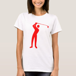 T-shirt Golf - Rouge