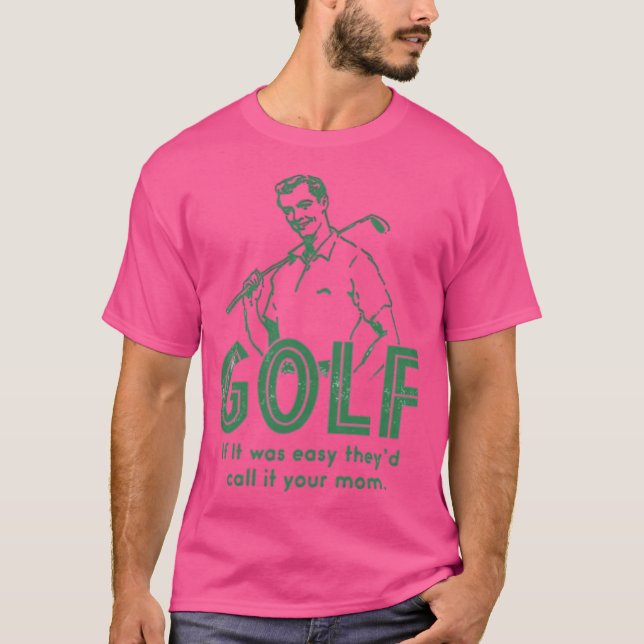 T-shirt Golf Si C'Était Facile (Devant)